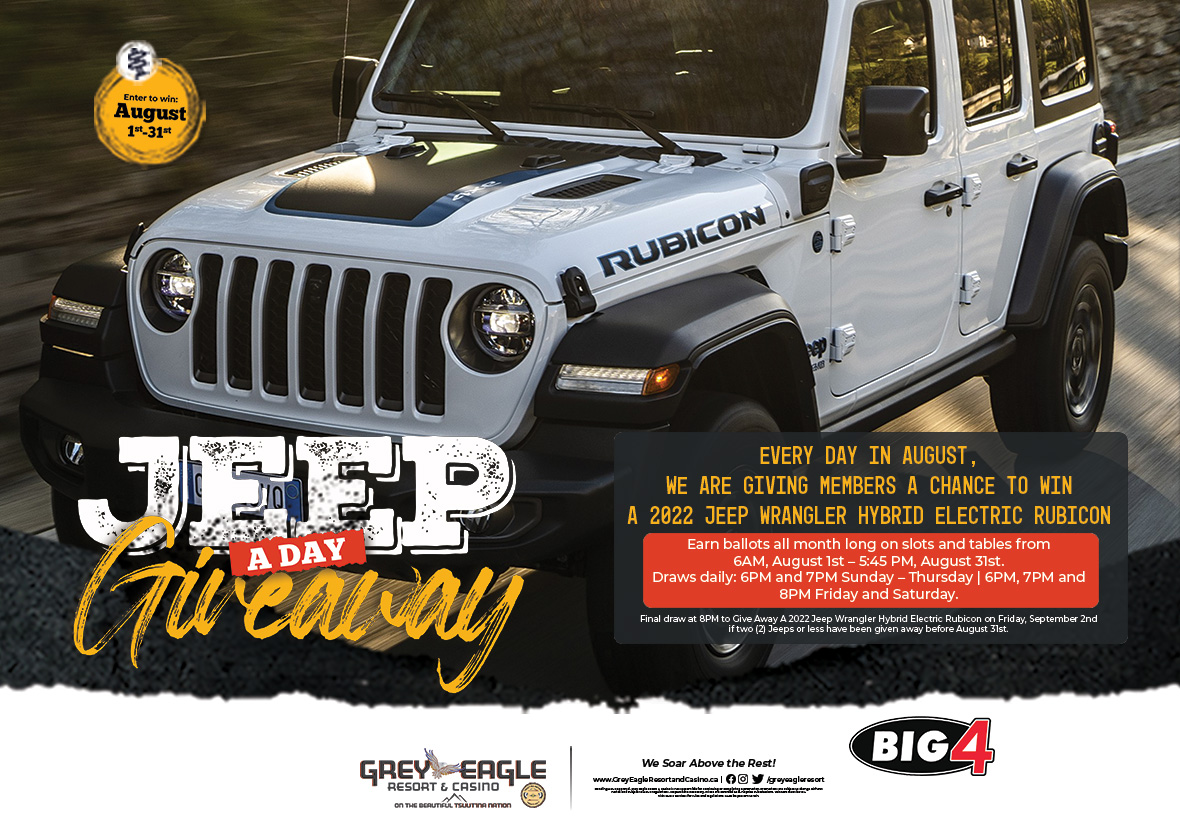 Jeep A Day Giveaway