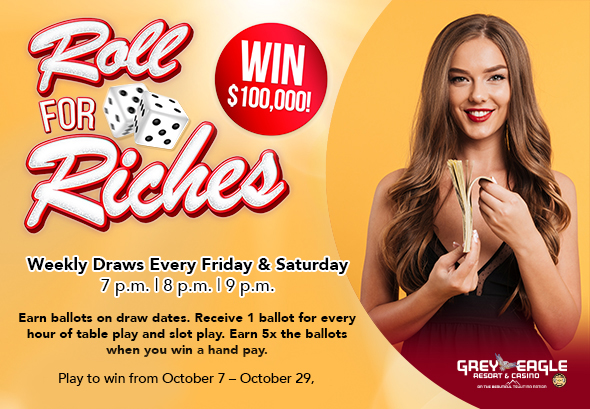 Roll for Riches - Starting October 7th 