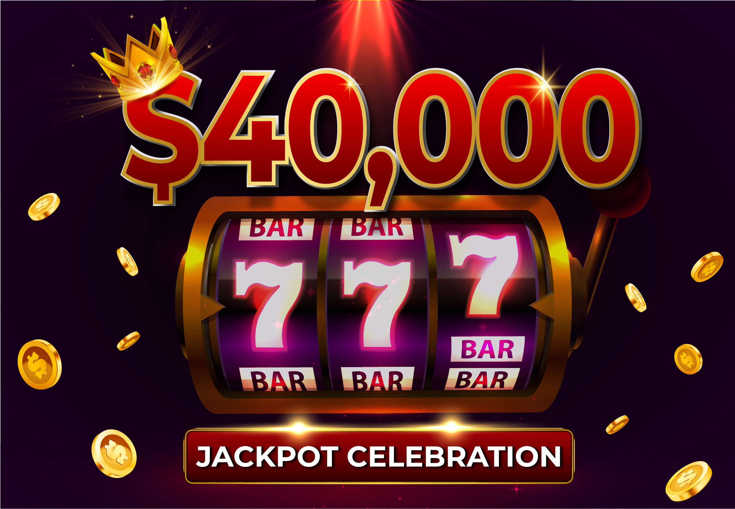 $40,000 Jackpot Celebration