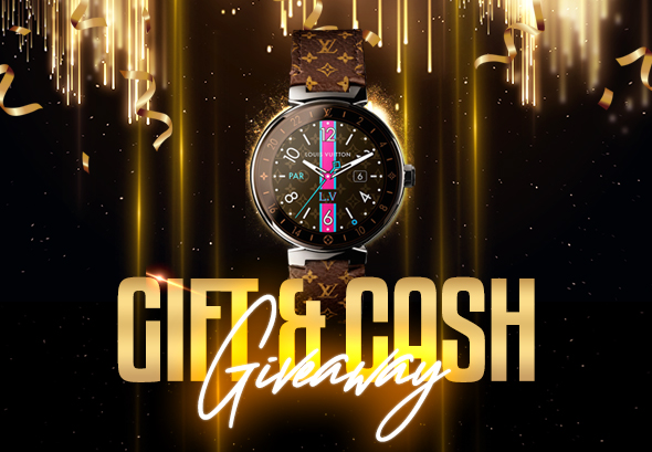 Gift & Cash Giveaway
